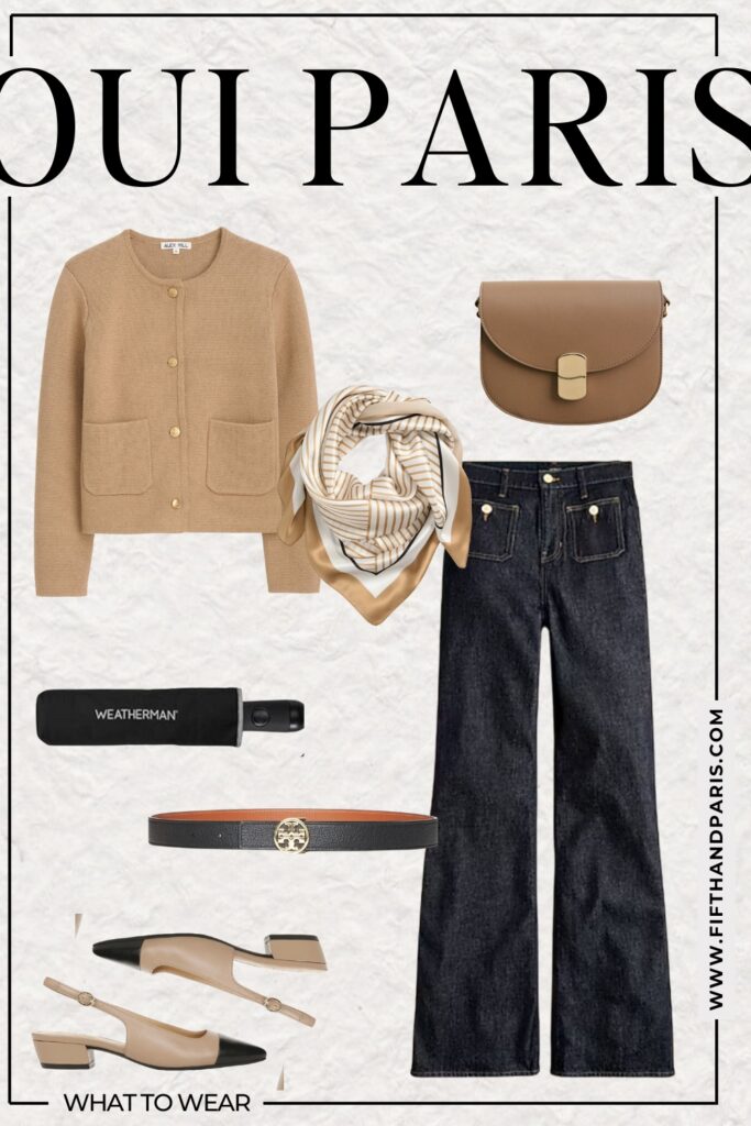 what to wear in Paris in spring, classic and timeless staples, Parisian style, French style French girl chic