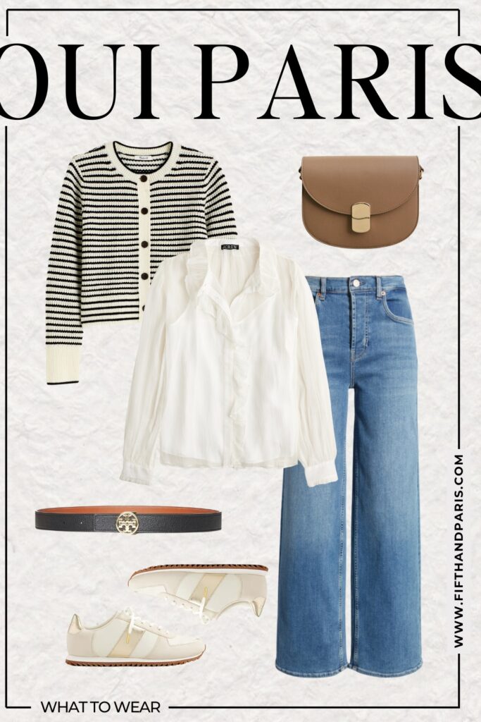 what to wear in Paris in spring, classic and timeless staples, Parisian style, French style French girl chic