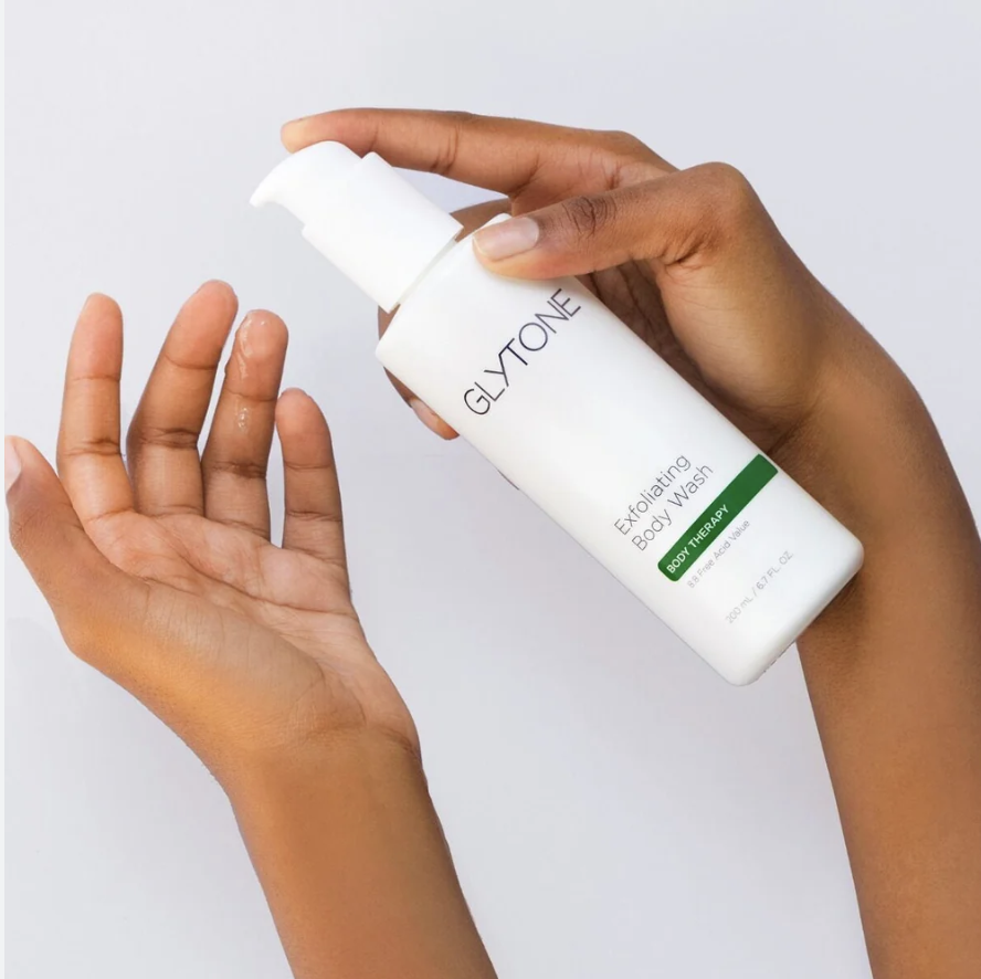 Glycine Exfoliating Body Wash french beauty products french skincare