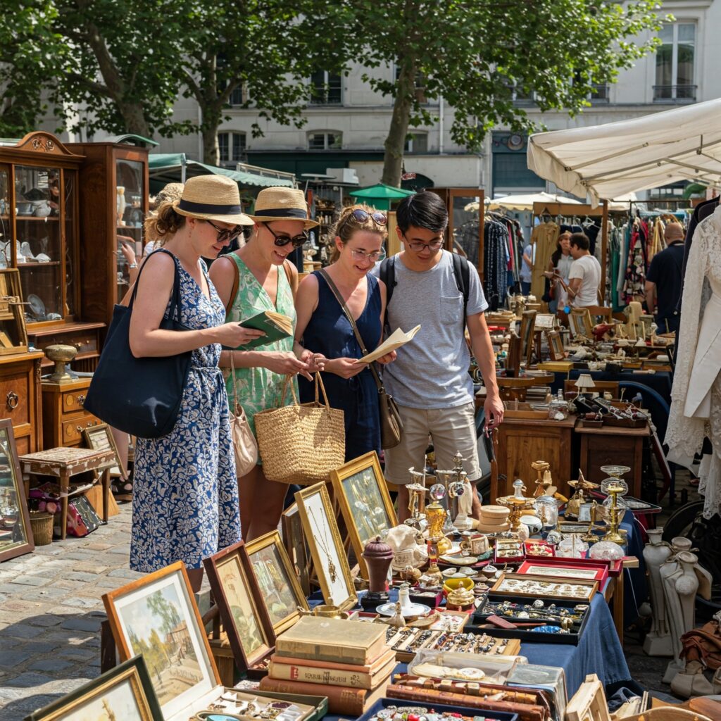 Best places to visit paris parisian flea markets paris flea market