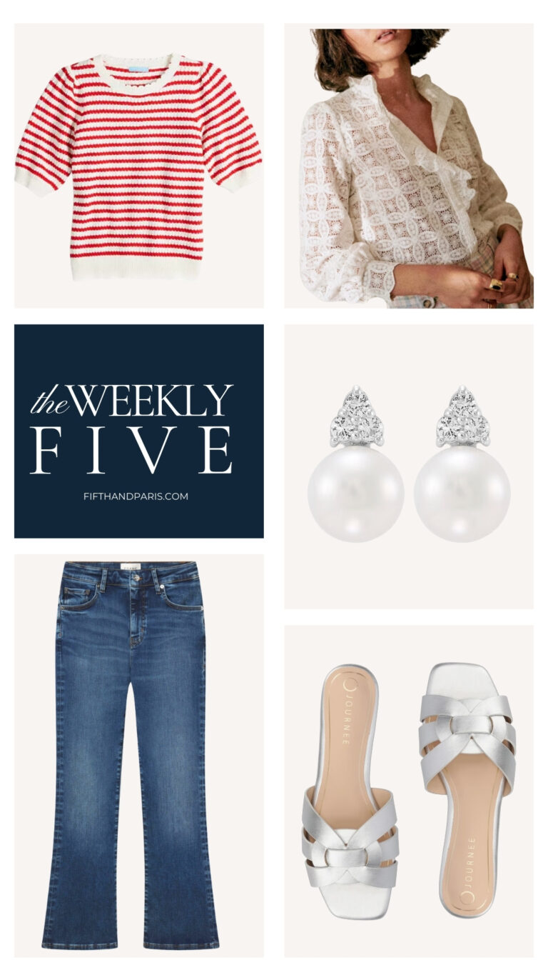 WEEKLY BEST SELLERS Fifth and Paris April 26 2025