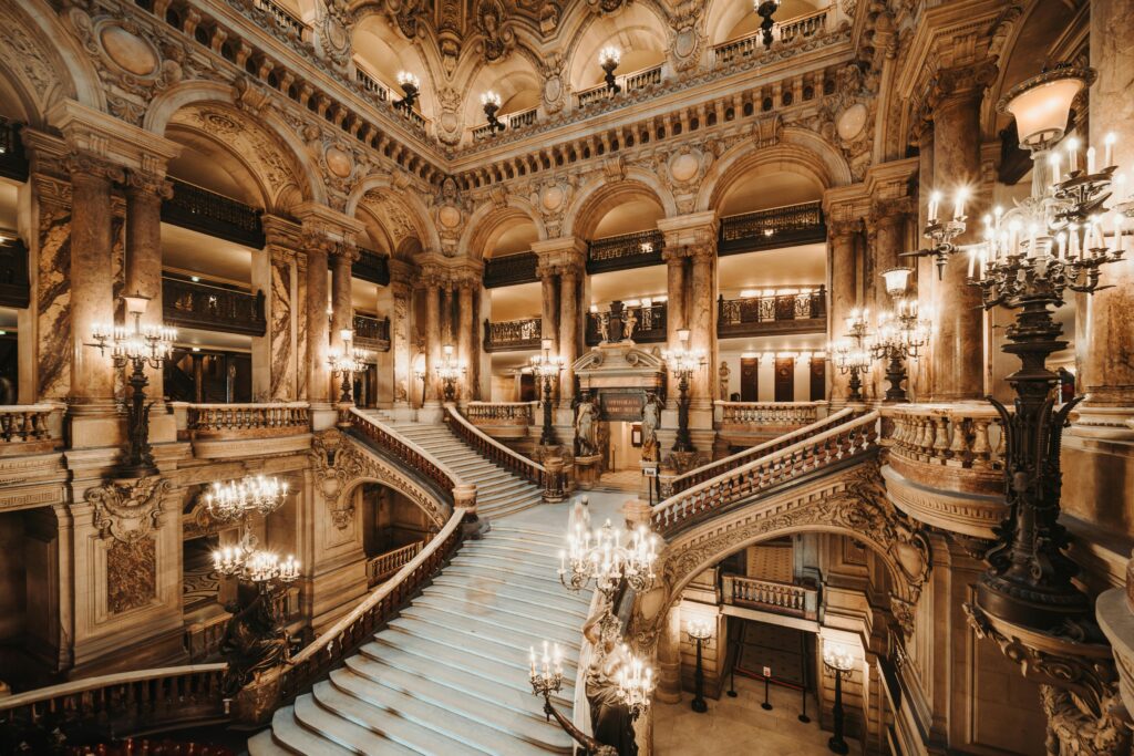 best places to visit paris opera garnier interior view
