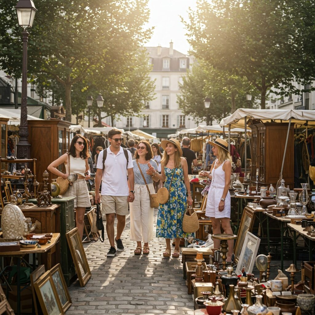best places to visit paris parisian flea markets paris flea markets