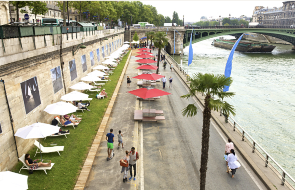 best plaes to visit paris paris plages parc rives seine