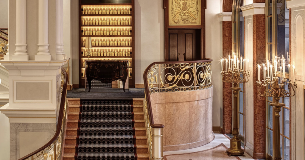 Best Luxury Hotels in NYC Villard NYC Lotte Palace Hotel Breakfast Lobby Entrance